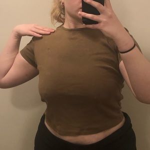 Brown/Green Ralph Lauren baby t